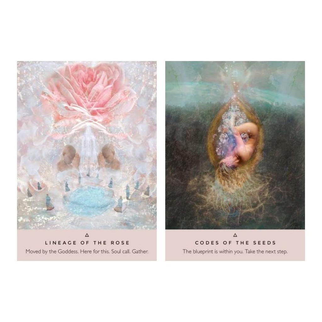 Kancharo Oracle Tarot Card Set Rose Includes Japanese Oracle Card Basic Instructions Pouch Cards, 44-Piece [The Oracle] & (Authentic)