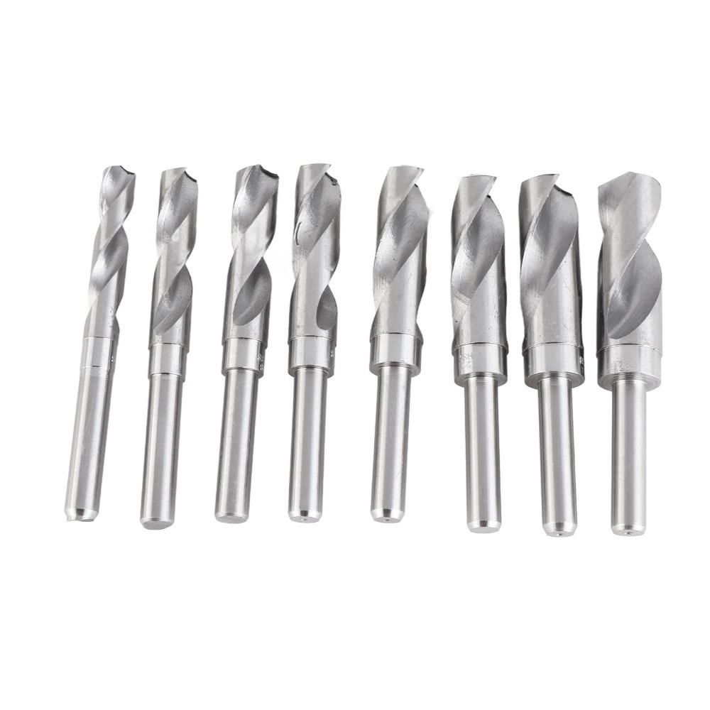 8pcs Polished Surfaces Twist Drill Bit Set 150 mm Length Drill Bits Kit  Wood Drilling