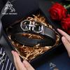 Paul Messder Men's High-End Genuine Leather Automatic Buckle Belt