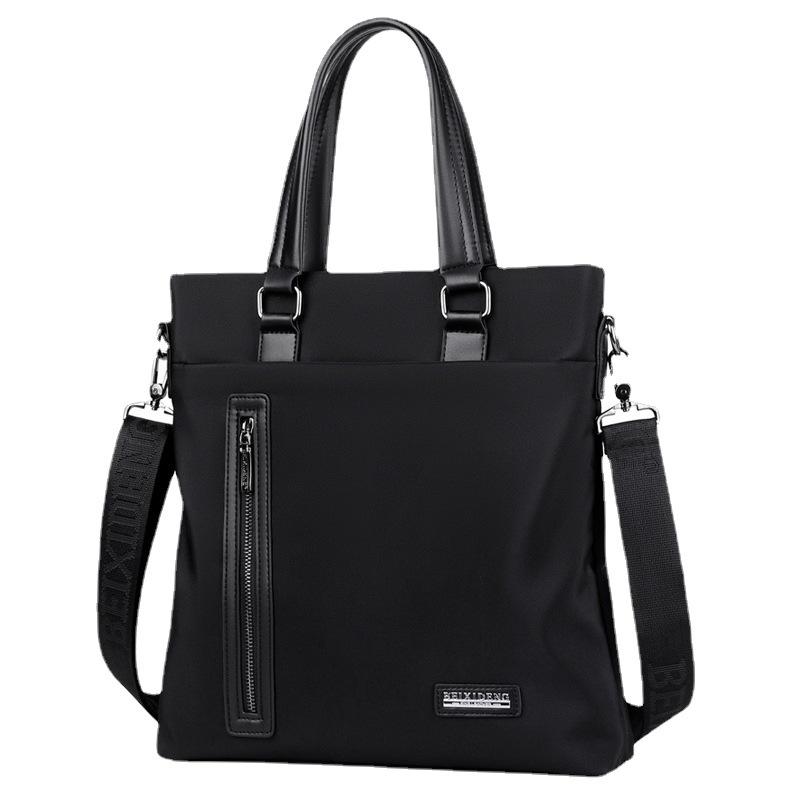 Infineo Men's Oxford Cloth A4 Tote and Crossbody Bag