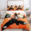 Katsuki Battle Mode Print 3Pcs Bedding Setduvet Cover With 2 Bedropillowcase Home Birthday Gift