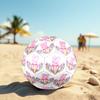 Pink Pig Print Size 5 Soccer Ball, Standard Match Football for Sports Game and Team Practice, Ideal Gift for Soccer Fans