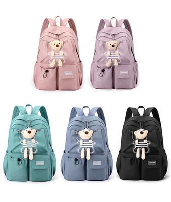 Girl School Bag Back Pack ForTeenager Women Children Female Pink Schoolbag Primary High Bagpack Class Teens Child KidsBackpack