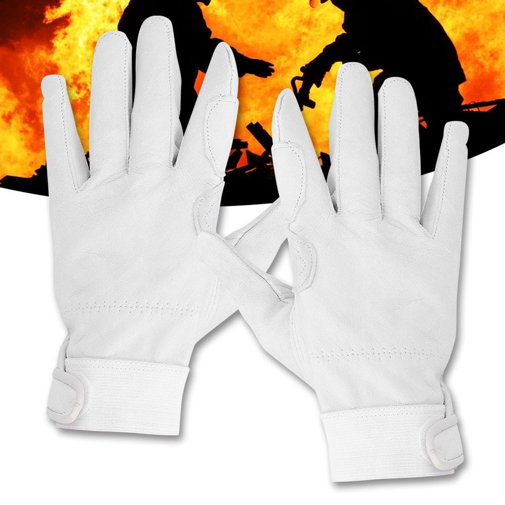 Firefighters FiveFinger Gloves AntiScald NonSlip Insulating Hands Protection for Firefighting Rescue