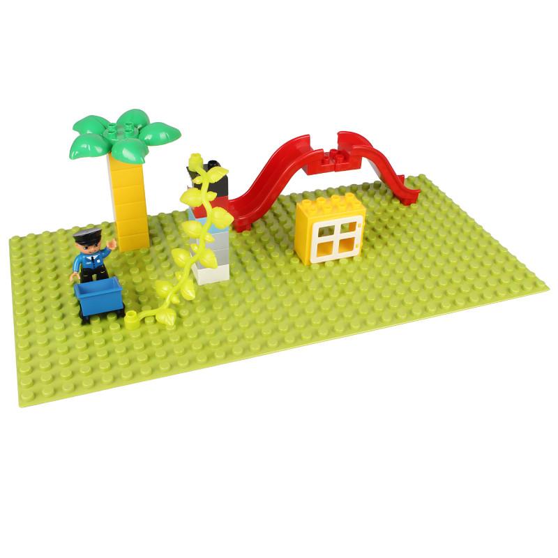 Building Block Base Plate Child Diy Assembly Kids Play Surface For Kindergarten