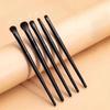 5/6pcs Convenient Multi-use Eyeshadow Brushes Soft with Plastic Handle Smudge Makeup Brushes Make Up Tools