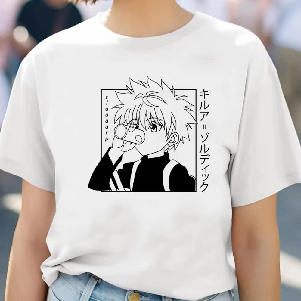 Anime Hunter X Hunter Printed Tshirt Unisexs Clothing and Womens Tshirt Boy Girl Tshirt 2026 Summer New Y2K Tops