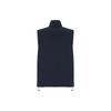 Polo Ralph Lauren Logo Embroidered Stand Collar Zip Sleeveless Vest Men Vest Dark-Blue 710934621-002