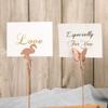Decoration Wedding Supplies Paper Clamp Butterfly Shape Photos Clips Place Card Clamps Stand
