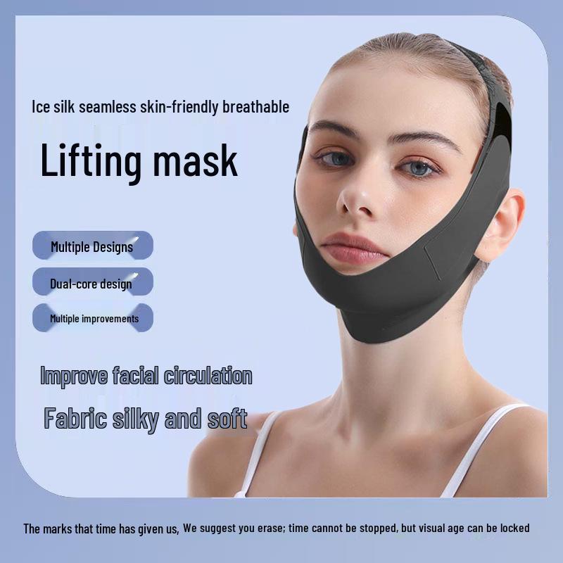 Maschera Lifting V-Face al Grafene: Soluzione Traspirante, Delicata sulla Pelle, Rassodante e Anti-Rilassamento per i Solchi Nasolabiali