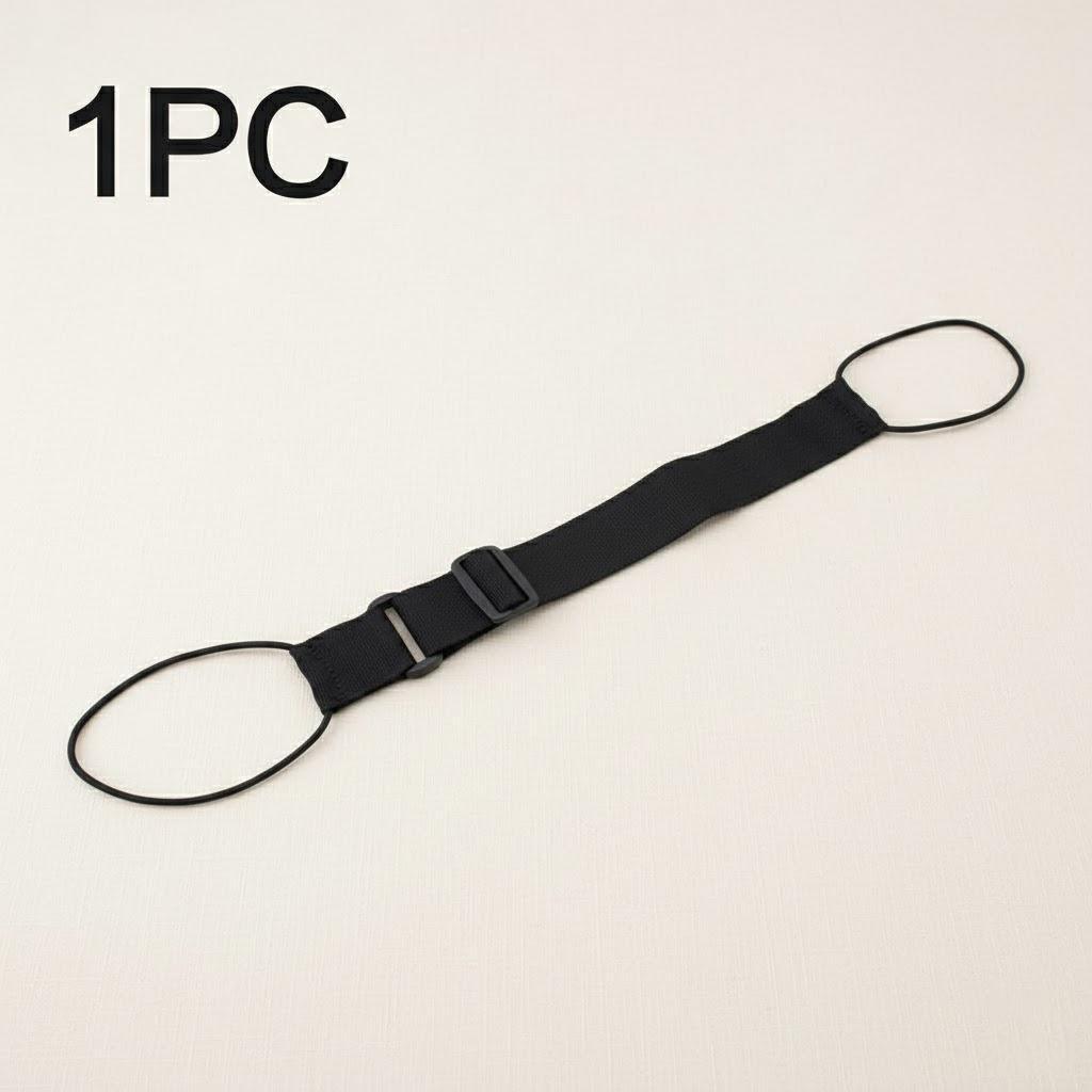 

Adjustable Luggage Bungee Strap Universal Suitcase Carrier All Sizes Travel Essentials Secure Baggage Organizer чорний