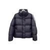 Womens Short Puffer Jacket With 90% White Duck Down Fill Warm Winter Coat Slim Fit Loose Style