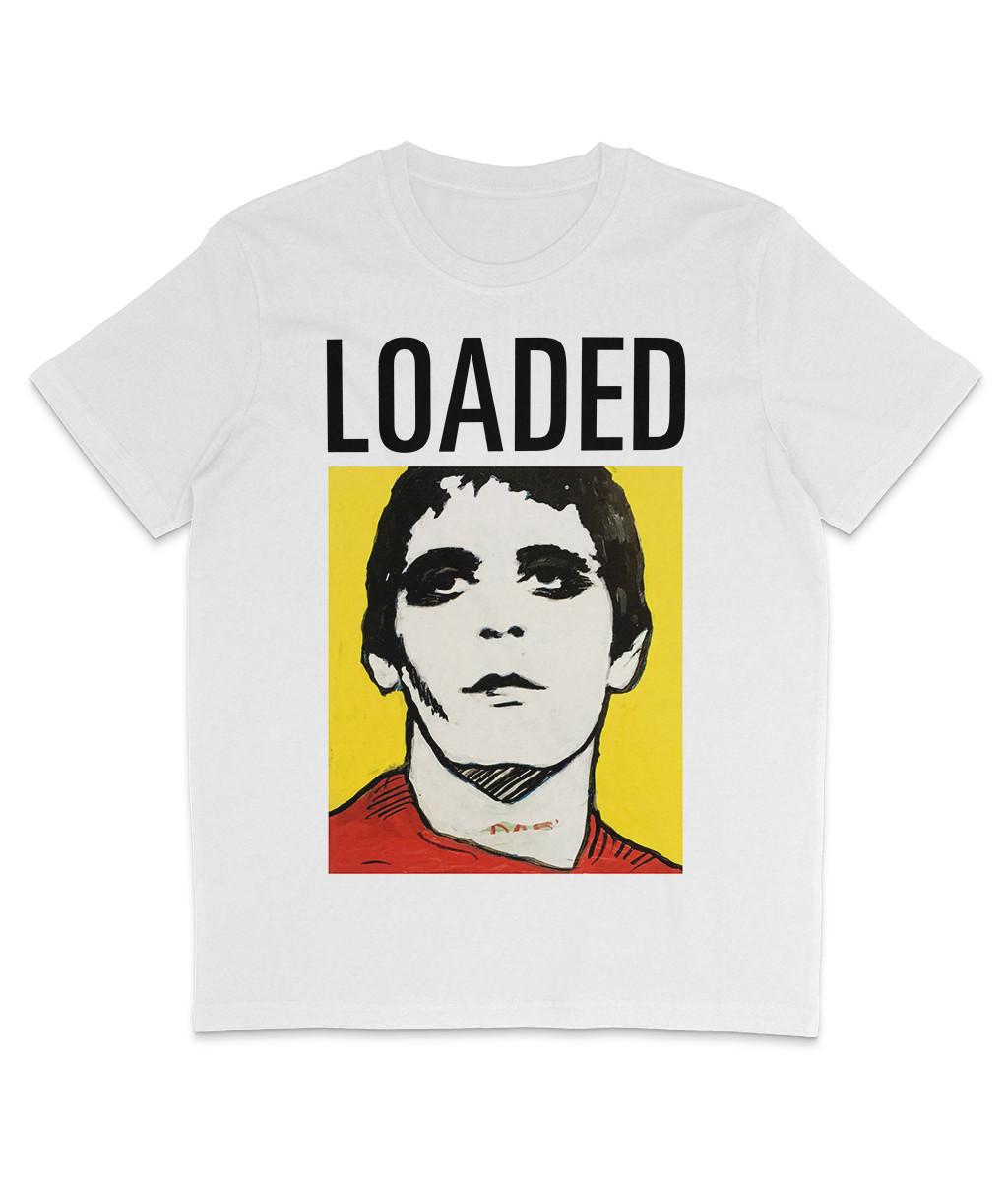 Lou Reed - Loaded - Velvet Underground - Organic T-Shirt Mens Womens Tees Top - Warhol S