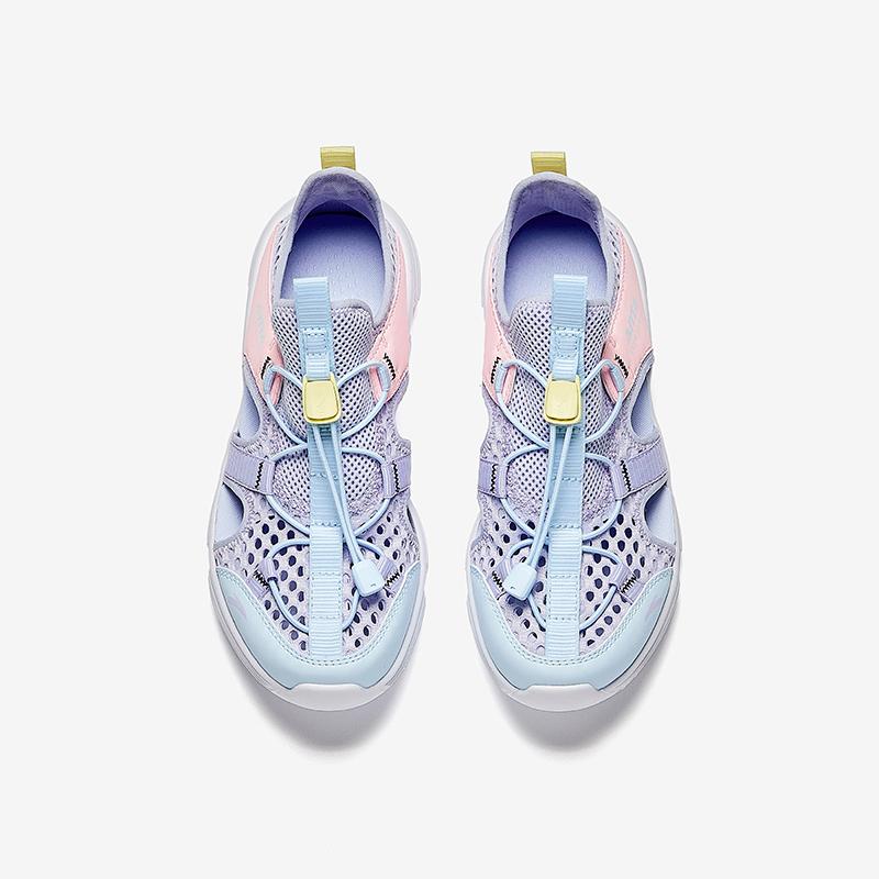 Anta Kids Trendy Fashion Comfortable Versatile Outdoor Beach Shoes Men Sandals Cold-Purple Ice-Cream-Pink Frozen-Blue A322426906-6