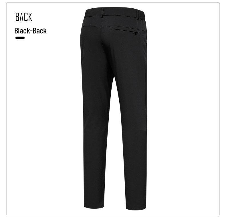 Men's Quick-Dry Sports Casual Pants with Zipper Pockets - Plus Size, Loose Fit, Straight Leg, 2023 Spring/Autumn Collection