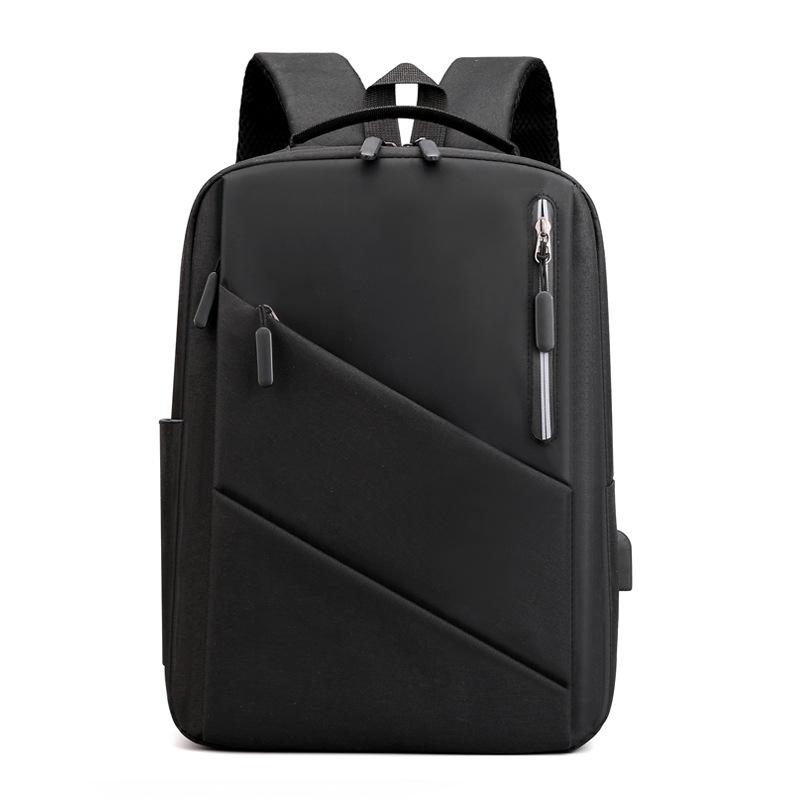 New backpack men's business computer bag USB charging student leisure backpack school bag