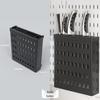 Punch-Free Perforated Board Rack with Accessories for Kitchen and Bedroom