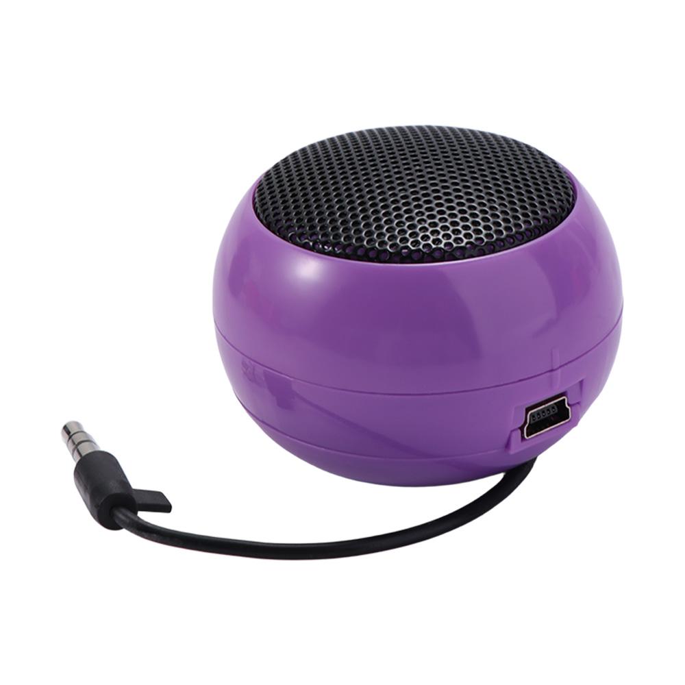 Music Player Mobile Phone Mini Wired Loudspeaker Sound Box Hamburger Speaker Amplifier 3.5mm Jack