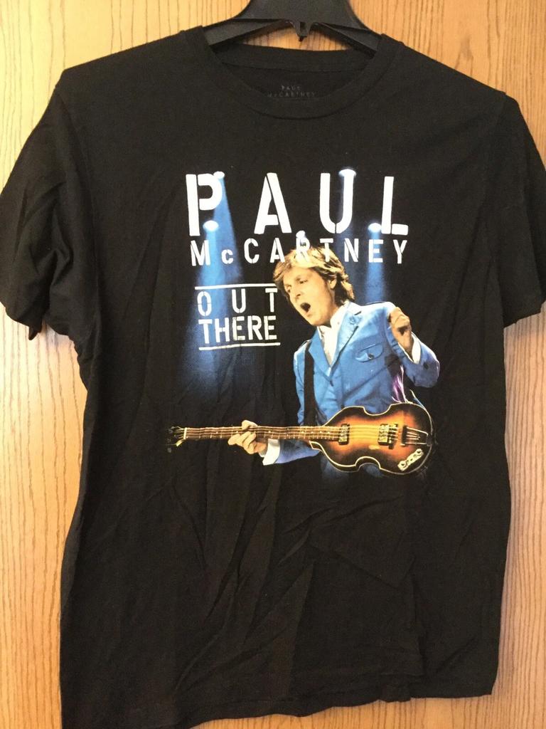 Paul McCartney. “Out There” Tour Shirt. 2017. Black. L.