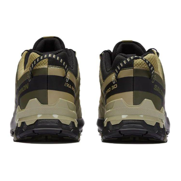SALOMON XA Pro 3D V9 GORE-TEX Waterproof Hiking Shoes Men Hiking Shoes Dry-Grass-Green 472773