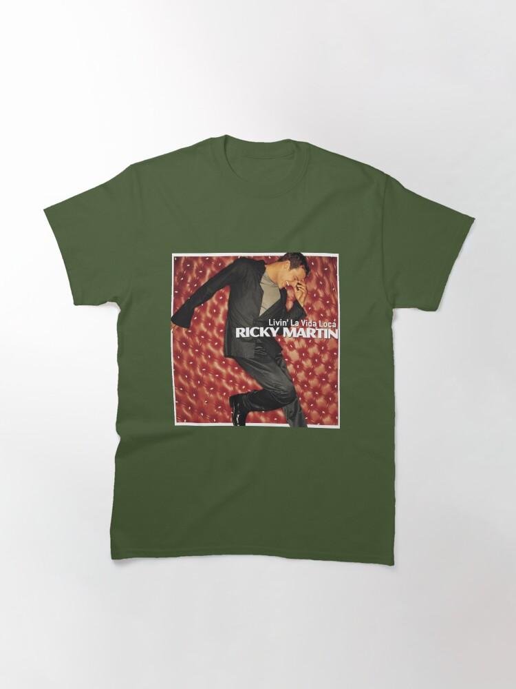 Ricky Martin Ricky Martin livin la vida loca Classic T-Shirt