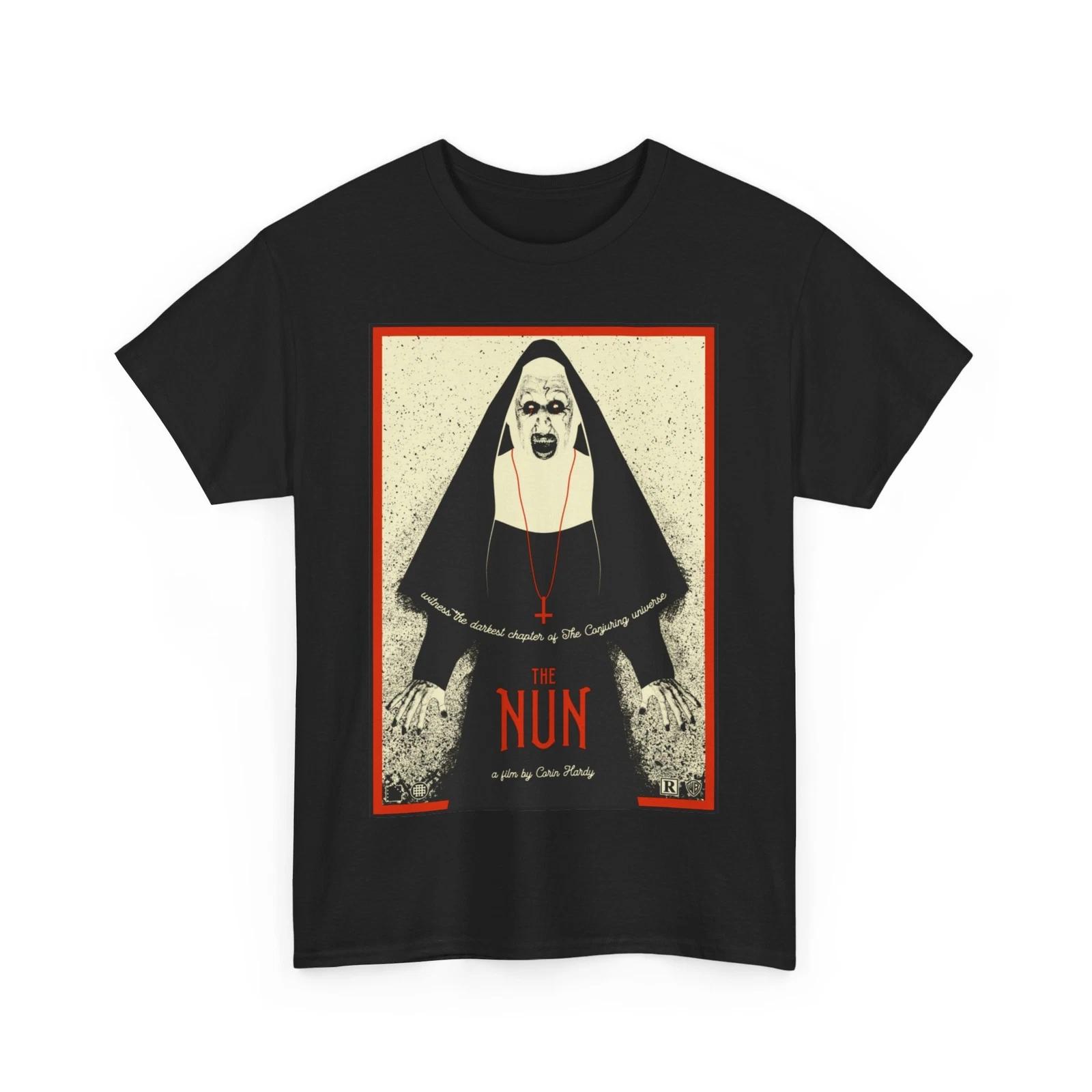 

The Nun Movie 2018 Horror T Shirt Unisex Heavy Cotton Tee 2XL