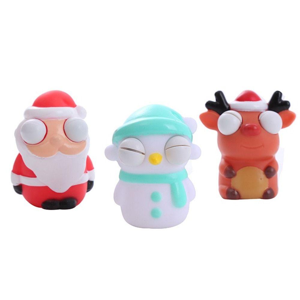 Kids Anti Stress Snowman Christmas Creative Gift Sensory Toys Fidget Toy Squeeze Toys Kids Toys