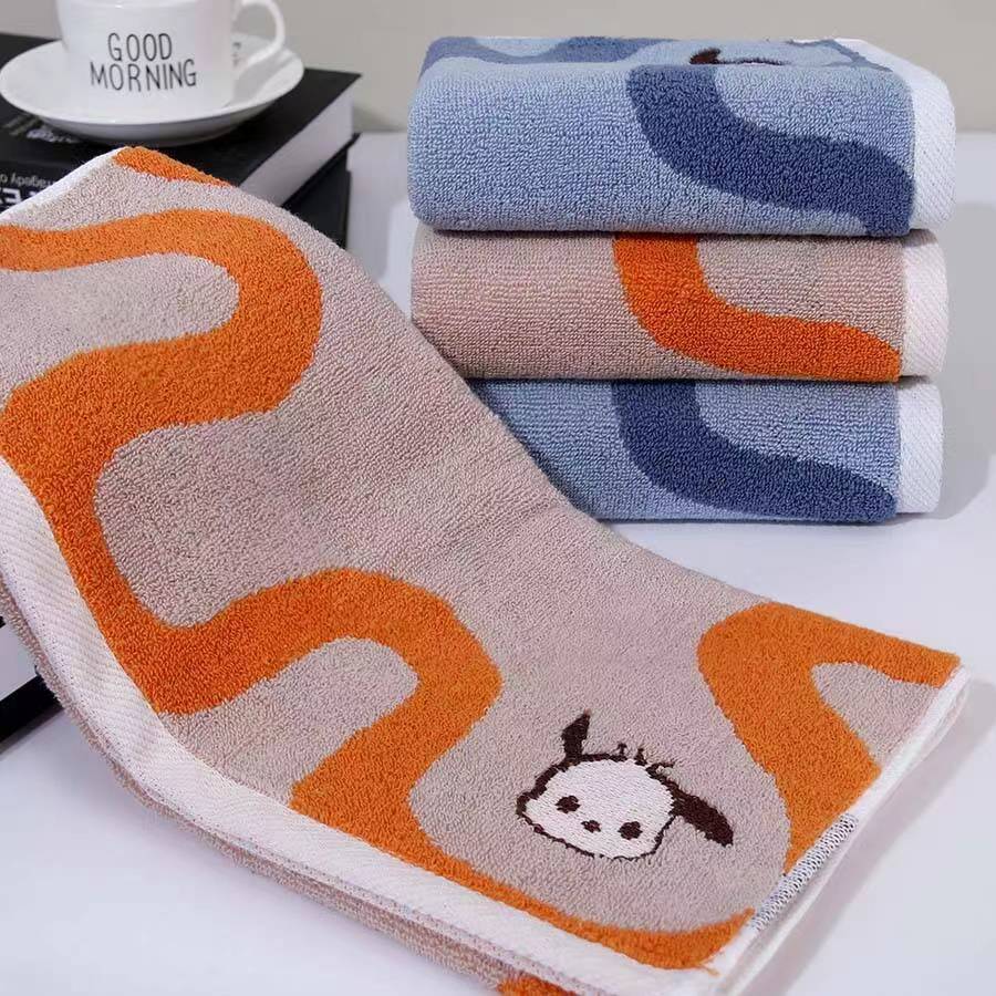 Полотенце чистое хлопковое полотенце для лица хлопок бытовое для умывания ванны взрослое пара хлопок из Синьцзяна цветное тканое жаккардовое 33*73