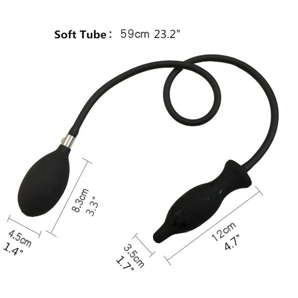Female Sex Toys Oversized Inflatable Giant Anal Plug Adult Toys Dildo Pump Anal Dilator Expandable No Vibrator Anal Plug