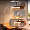 Clamp Light LED Desk Lamp, Stand Light, Eye-Friendly, 3 Color Temperatures, 10-Level Dimming, High Color Rendering, USB Powered, Desk Lamp, Reading