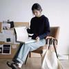 Women's French Wool Cable Knit Sweater - Loose, Thickened, Cashmere, Slimming Autumn/Winter Outerwear