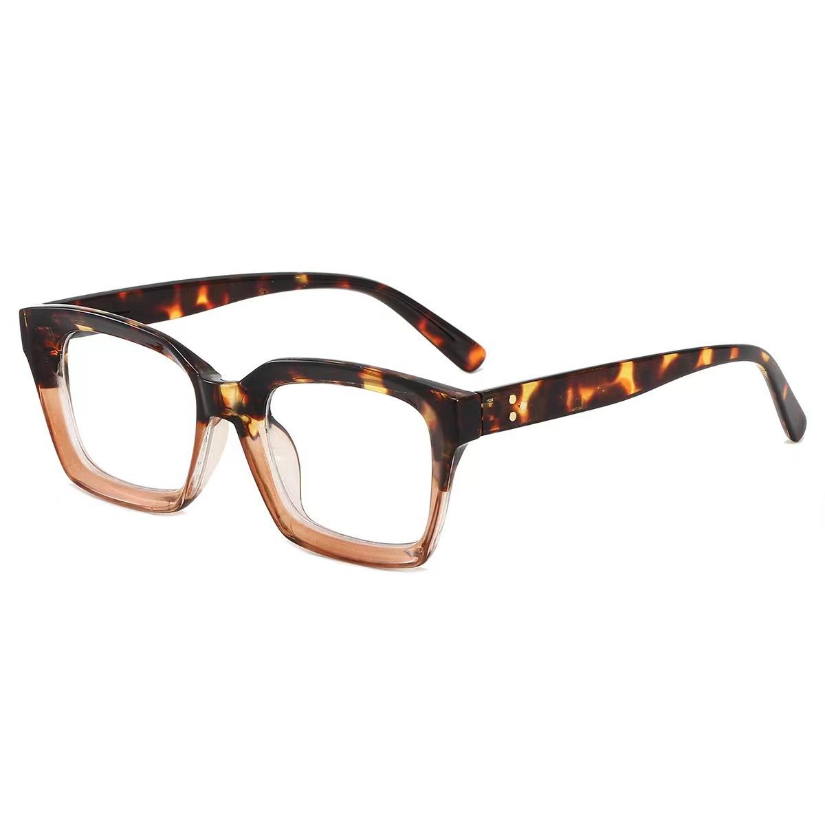 

Men Women Fashion Oversized Square Reading Glasses Large Frame Presbyopia Eyeglasses Diopter +1.0~+3.0 +3.5