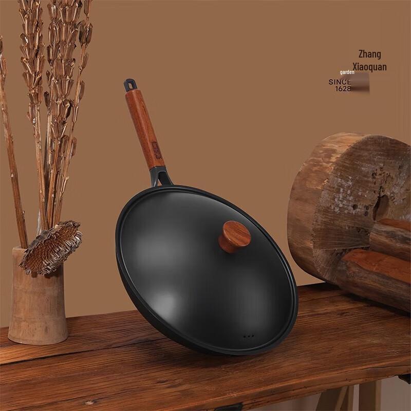 Zhang Xiaoquan 32cm Rust-Resistant Refined Iron Wok