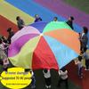 Rainbow Parachute for Kids: Early Education & Sensory Training Tool, Outdoor Game & Fitness Equipment