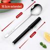 MAXCOOK 304 Stainless Steel Soup & Rice Spoon Set