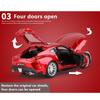 1/32 Toyota GR Supercar Toy Alloy Car Diecasts & Toy Vehicles Car Model Miniature Scale Model Toys for Children