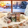 Winter Scenery Die-cut PET Tape: A Beautiful Day, Warmth of Winter Series, 6 Scenic Designs