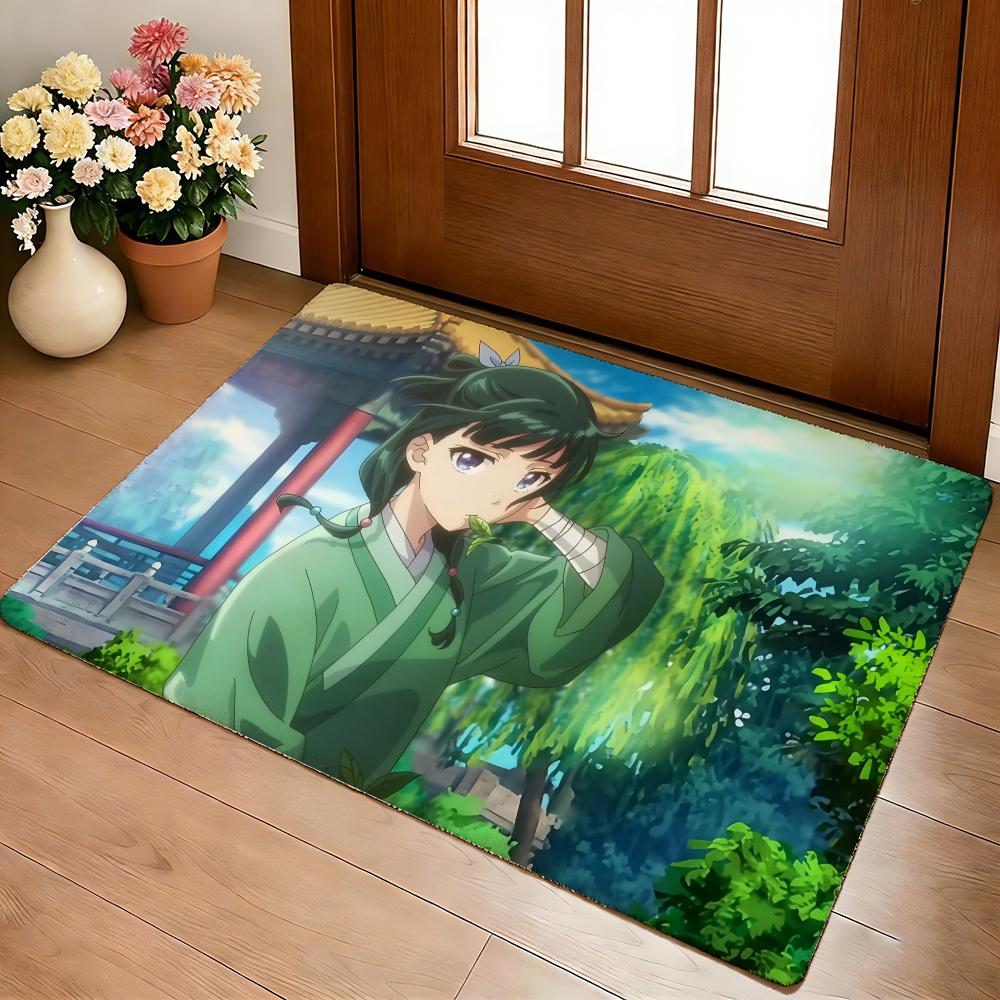 Anime The Apothecary Diaries Maomao Floor Mat Cozy Flannel Soft Thick Non-Slip Mat For Living Room Bedroom Kitchen Decor Rugs