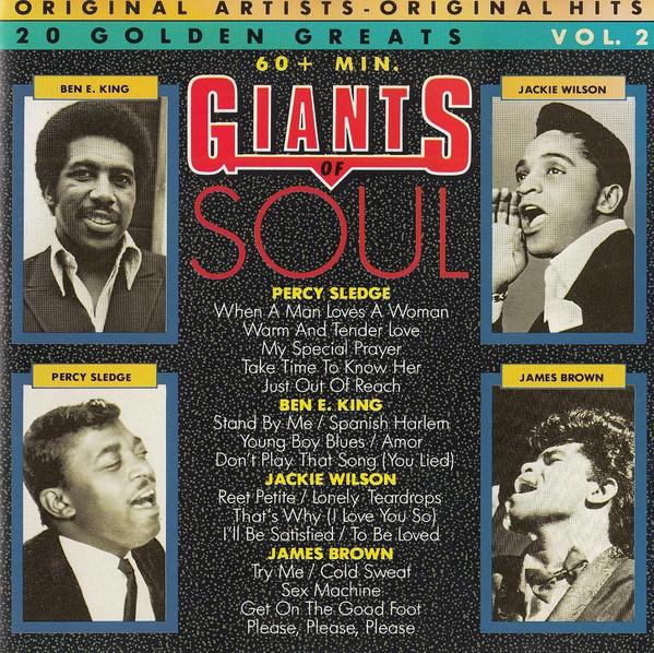 

CD VARIOUS - Giants Of Soul Vol. 2 CDGTS76610 Giants 1988 Europe Soul/Funk Used