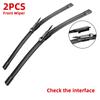 2PCS Wiper Blades For Citroen C5 RD / TD 2008-2017 28" 22" Fit Front Windshield Windscreen Window Brushes Cutter Accessories 2013 2014 2015 2016 2017
