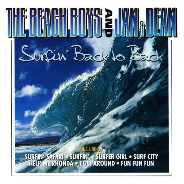 

CD BEACH BOYS & JAN & DEAN - Surfin Back To Back ECD3214 K-Tel 1995 Japan Rock Used