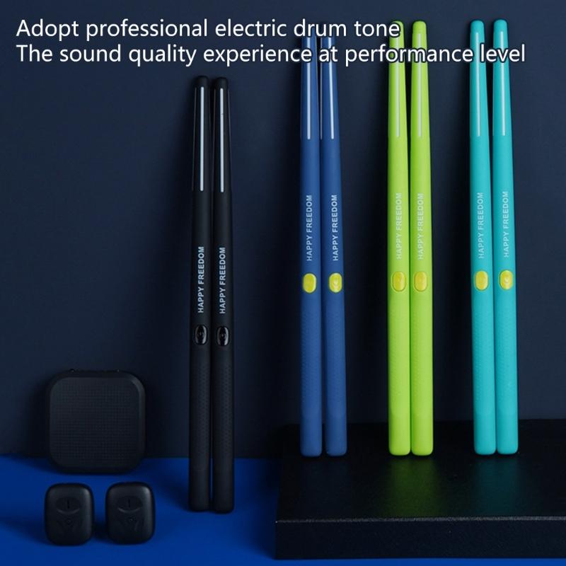 Portable Pocket Drum Motion Sensing Electric Air Drum With Drumsticks Virtual Air Drum for Beginners Kids Enduring