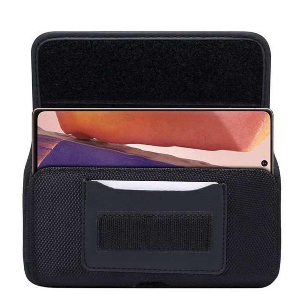 Horizontal Style Belt Clip Phone Bag Wear-resisting Phone Oxford Cover Pouch  Outdoor