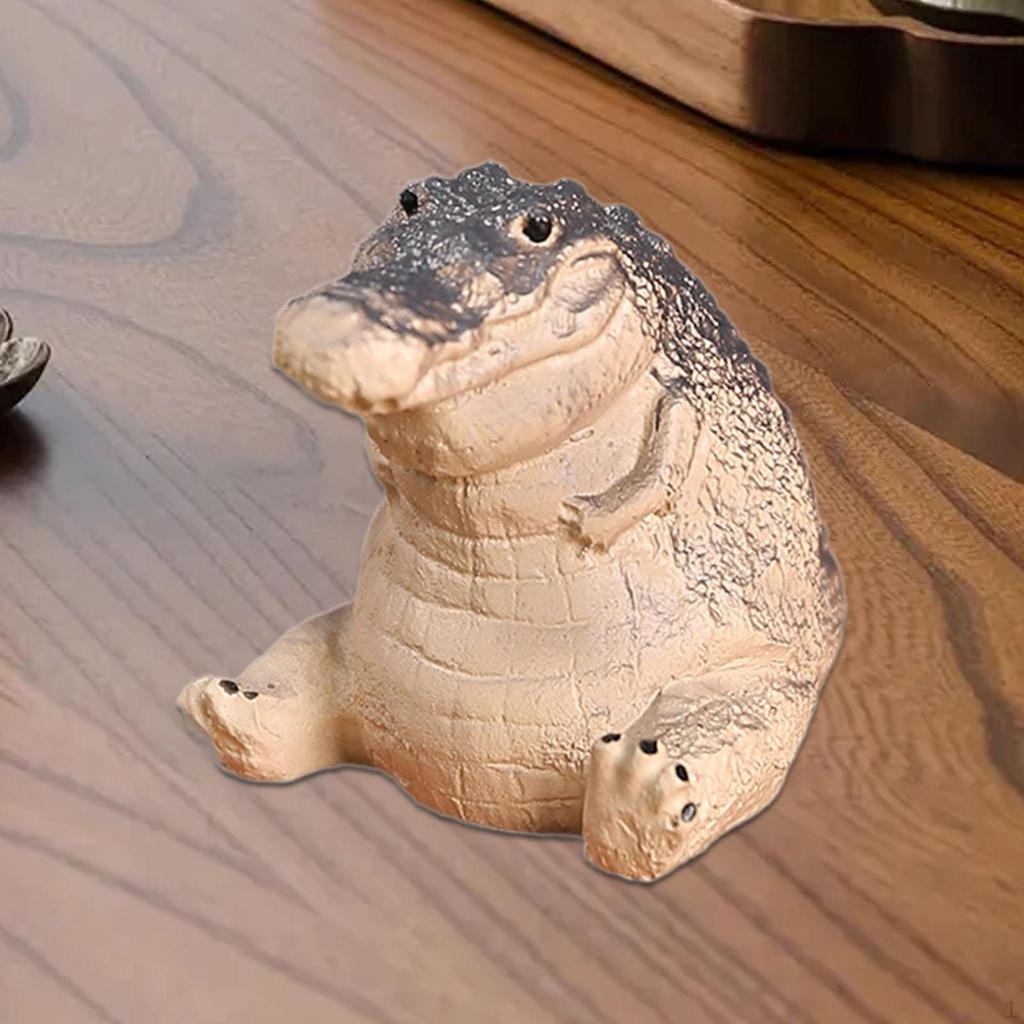 Tier Figurine Tee Haustier Statue Handgemachte Handwerk Schreibtisch Ornament Mini Zeremonie