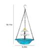 Cascade Hanging Bird Bath Fountain 3 Layer Bird Feeder Creative Bird Bath Bowl  Outdoor