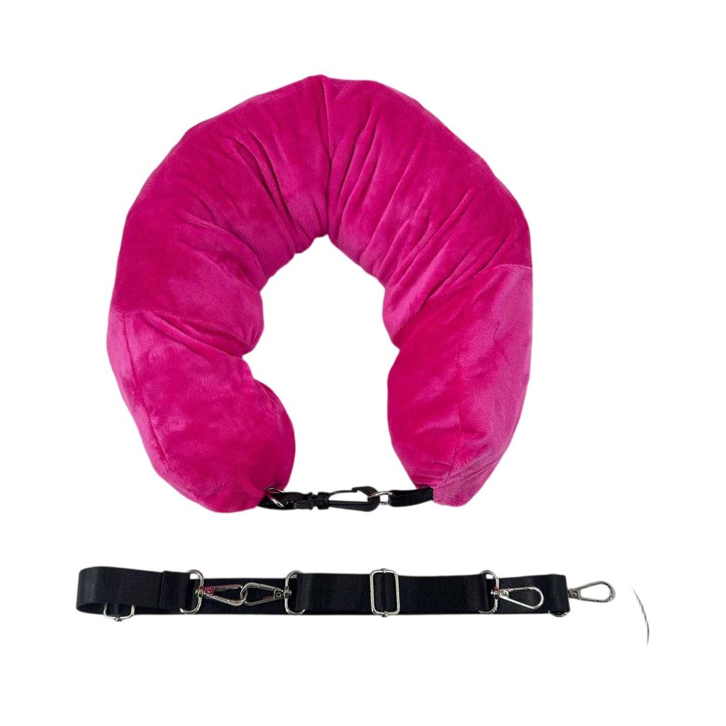 U-Shaped Travel Neck Pillow – Portable Soft Plush Airplane Pillow, Comfortable Headrest Cushion for Sleeping, Travel &  Use