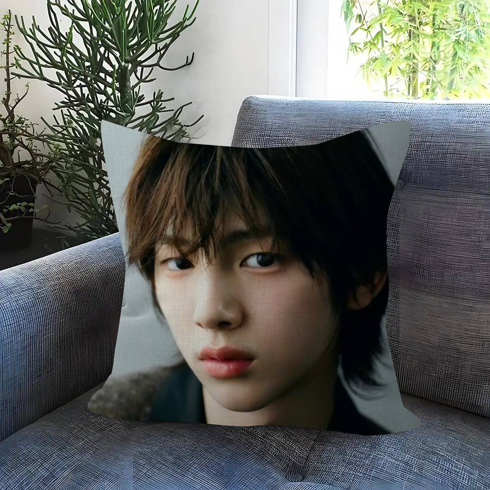 Singer J-J-Juhoon Korean Idols Pillow Cover Design Cushion Cover Decor Holiday Decorati