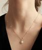 Tatiana [14K Gold Filled] Mignon Pearl Point Necklace_Nz1141