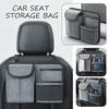 Car Seat Back Hanging Storage Organizer Bag Multi Creative Napkin Holder Cup Umbrella Mobile Phone Travel Leather Capacity Pouch