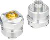 Special Parts Takegawa Front Fork Top Bolt Silver Body/gold Cap